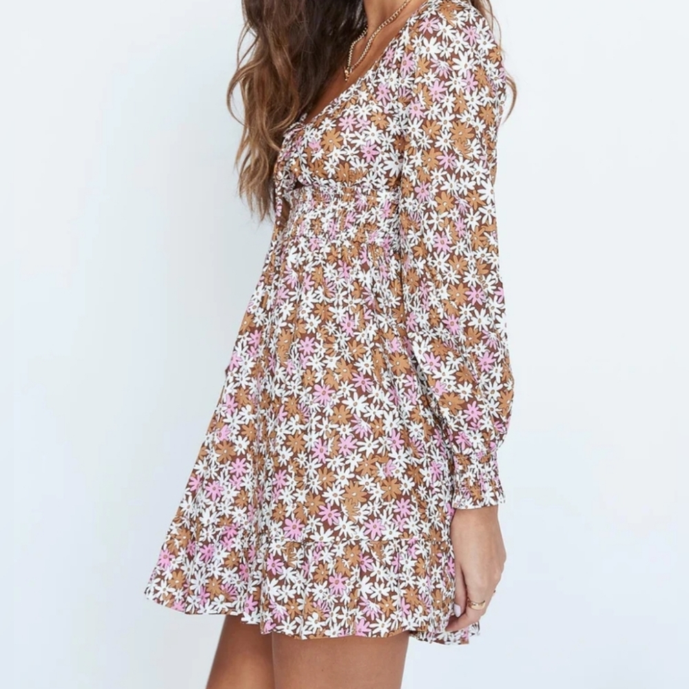 Princess Polly Banson Floral Mini Dress. - Picture 2 of 15